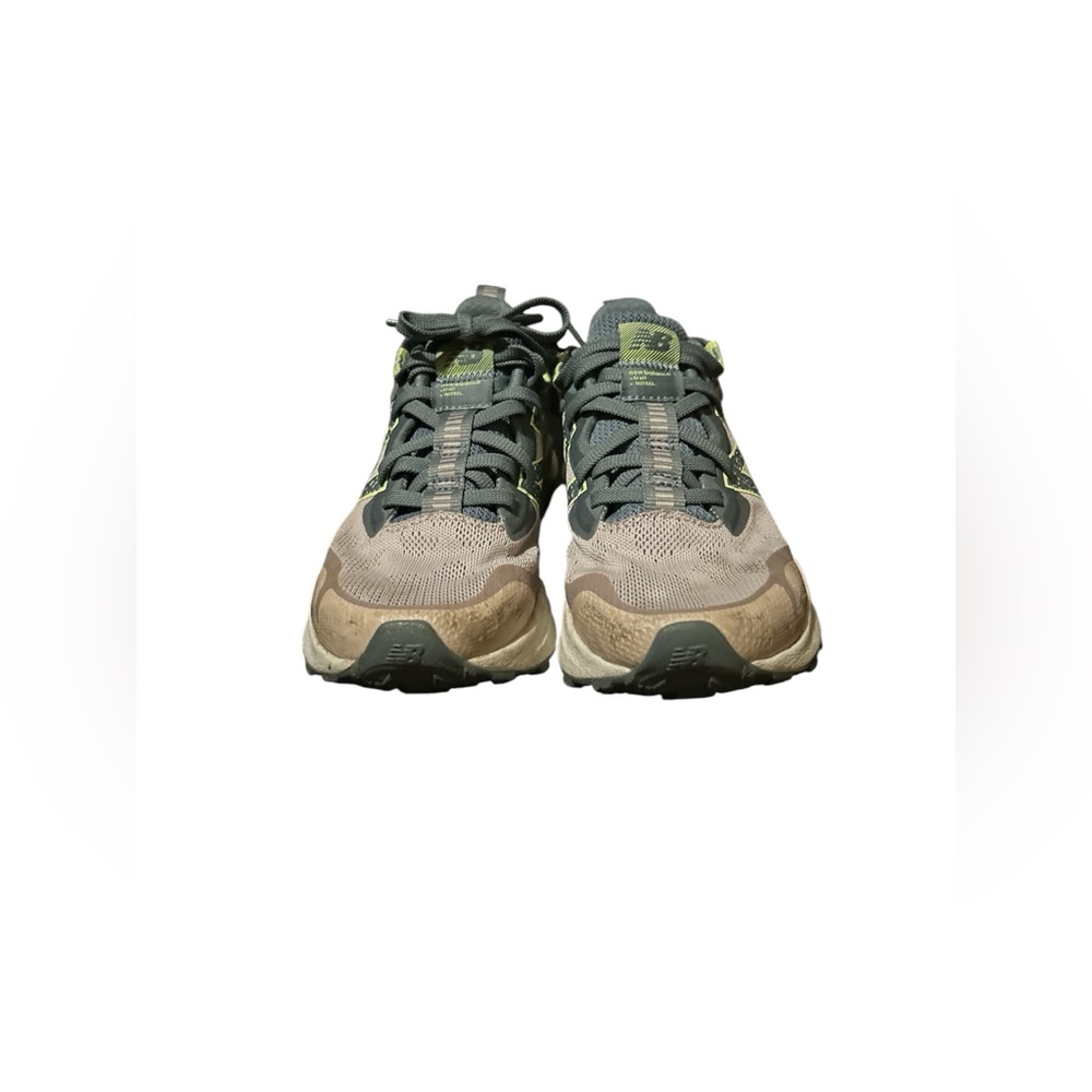 New Balance Gray and Green Sneakers - Picture 4 of 7